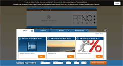 Desktop Screenshot of hotelreno.it