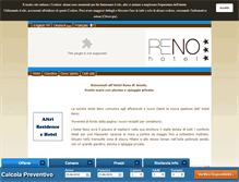 Tablet Screenshot of hotelreno.it